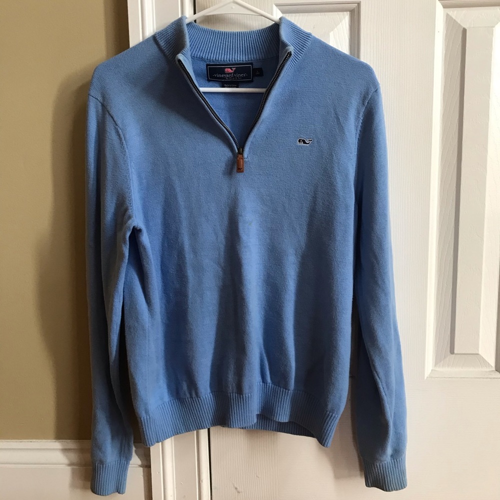 Classic Zip Mock Neck Sweater (by Shep & Ian)